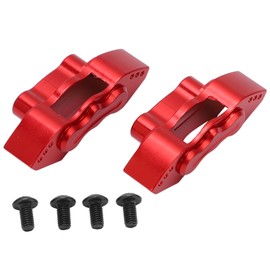 2pcs/set Metal Front Rear Brake Disc Calipers for LOSI SUPER BAJA REY 1/6 RC Car Upgrade PartsRed