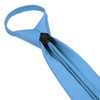 JEMYGINS Men's Zip Tie - Elegant Look in Seconds, lightblue