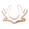 Deer Antlers Copper Cookie Cutter