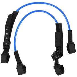 2PCS 28-34inch Black Adjustable Safety Windsurf Harness Leash Surfboard Surfing Blue