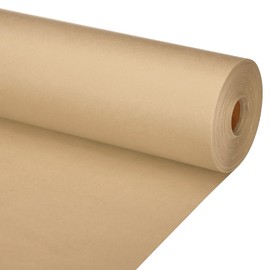 PATIKIL Wrapping Paper, 35"x2000"(160') 80 GSM Craft Paper Roll Kraft Packing Paper for Poster Bulletin Board, Gift Wrapping, Flower Bouquet Wrapping, Brown