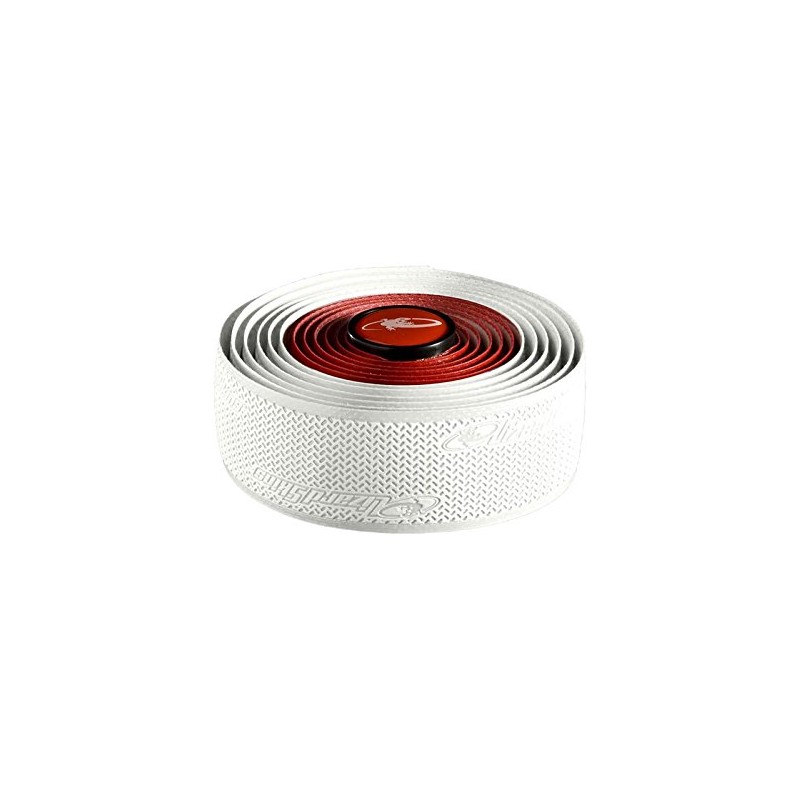 Lizard Skins - DSP Dual Bar Tape 2.5mm , Red/White,
