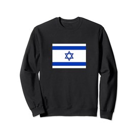 Israel flag, star of David, Judaism, support, solidarity Sweatshirt