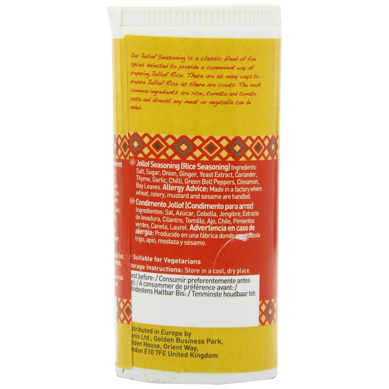 Africa's Finest Jollof Seasoning 100 g (Pack of 6)