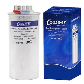 80/7.5 uF 80+7.5 MFD ±5% 370V o 440V condensador de arranque de doble ejecución para CA 80 7.5 CBB65r CBB65b y 370 440 VCA condensador de aire acondicionado para arranque de motor o bomba de calor
