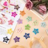 100 Horquillas Estrella Multicolor Iyouwei