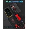 DBPOWER Peak 2000A 18000mAh Portable Car Jump Starter (up to