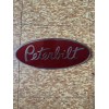 Peterbilt Logo Truck Emblem 12” x 5" BRAND NEW