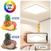 LED Ceiling Light Living Room 4000K-24W-2800LM, IP44 Waterproof Modern Simple