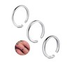 Longita Silver Toe Rings for Women Silver Toe Ring Non
