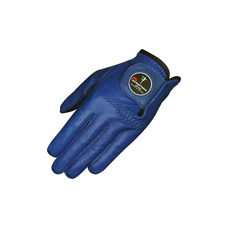 Ever-Bright Men's Golf Gloves OptiColor Premium Leather Golf Glove (Royal