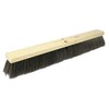 Weiler 42001 18" Block Size, Black Horsehair Fill, Fine Sweep Floor Brush, Natural