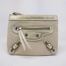 Balenciaga Parfums Ivory Gold Pouchette NIB