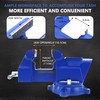 Combination Vise Heavy Duty Bench Vise 5-6 Inch Jaw Width