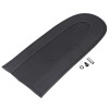 Unbranded Black PU Leather Rear Fender Bib Solo Seat Fit