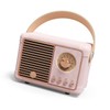 Bluetooth Speaker Compact Portable Retro Look HIFI Stereo Sound Multifunctional