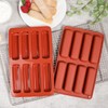 VITAPREP Finger Biscuit Silicone Molds, 2 Pack 8 Cavity Cereal