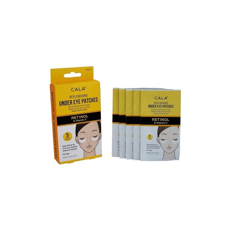 Cala Parches debajo de los ojos: retinol y vitamina C