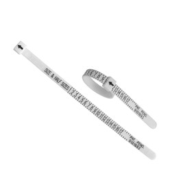 Ring Sizer Finger Measure for Engagement Rings, Wedding Ring Sets, Fashion Cocktail Rings and Wedding Bands for Men & Women (Pack of 2)