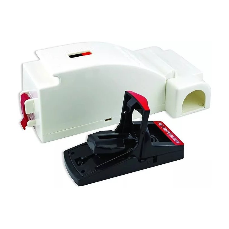 Pest Free Living PIC MTK-P Mouse Trap Kit, Black,Discreet Mouse