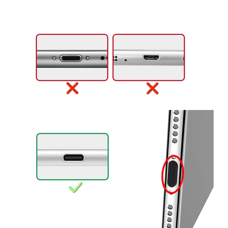 ZZLBZN USB C Dust Plugs, USB Type C Dust Plug