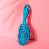 Ninabella Organic Detangling Hair Brush for Women, Men & Children - Gentle on Hair, Ideal for Straightening, and Suitable for Straight, Curly & Wet Hair - Unique Spiral Hairbrush