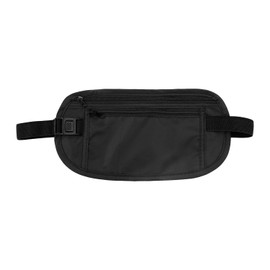 Tabanzhe Money Belt for Travel-Hidden Wallet Passport Holder Waist Pack Anti-Theft Travel Secure Wallet for Men Women Outdoor Sport Cash Money Phone(Black)