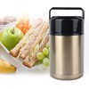 1000ml Stainless Steel Vacuum Thermos Lunch Box Smoldering Mug Insulated
