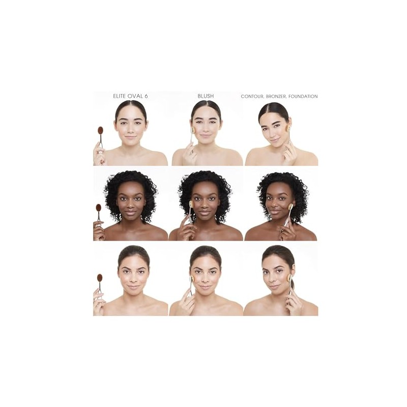 Elite Collection Oval Brush 6 - Rose Gold by Artis