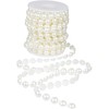 Pearl Strings for Crafts, DIY Projects, 10mm White Half Beads