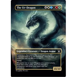 The Ur-Dragon - High Quality Altered Art Custom Cards