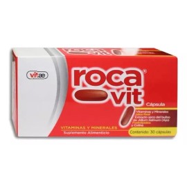 Vitae Roca Vit Capsula, 30 Capsulas Vitaminas Y Minerales