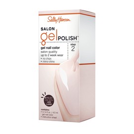 Sally Hansen Salon Gel Polish Nail Lacquer, Shell We Dance, 0.14 Fl Oz