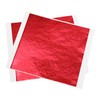 Red Gold Leaf Sheets, 5.11" Red Gilding Gold Foil for