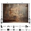 7x5FT Brick Wall Backdrop for Photography Vinyl Black Brick Backdrop