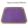 Yuvori 0.5kg Square Crystal Mosaic Tiles 1cm DIY for Bathroom,