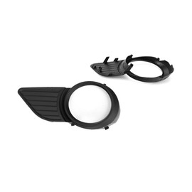 For Toyota Sienna 2011-2013 Fog Light Bezel W/Fog Light Base/LE/XLE Model Pair Driver and Passenger Side TO1038145 + TO1039145