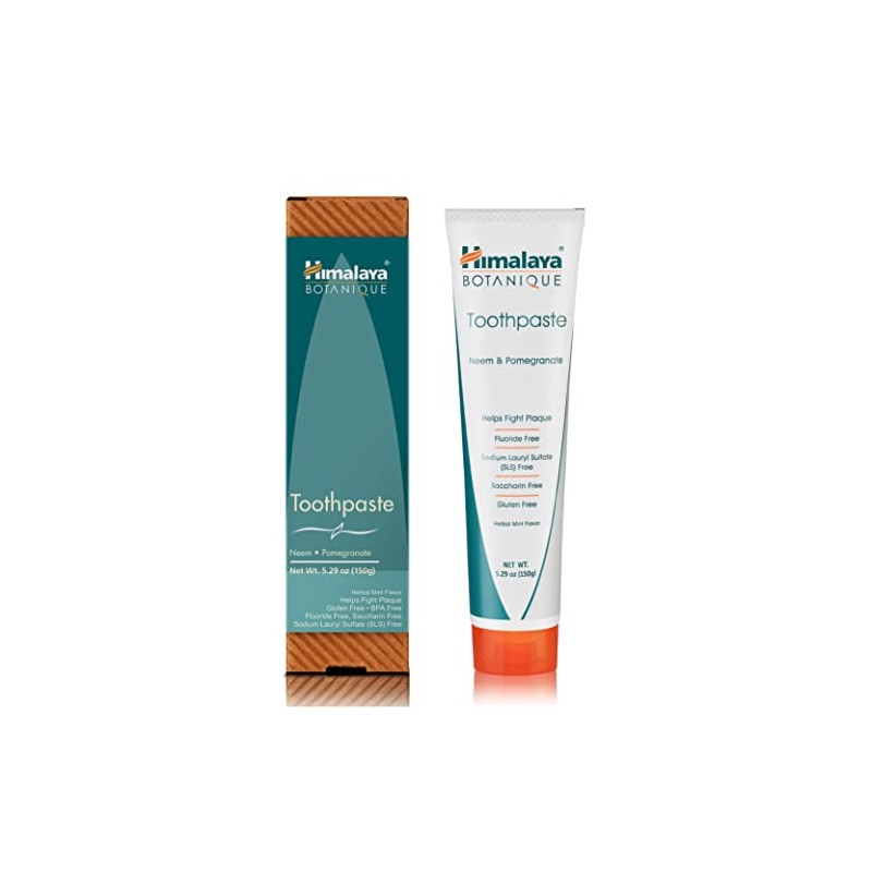 Organique Toothpaste Neem & Pomegranate Himalaya Herbals 5.29 oz Paste