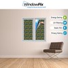 Windowpix 30x12 / 30 x 12 Decorative Static Cling Window