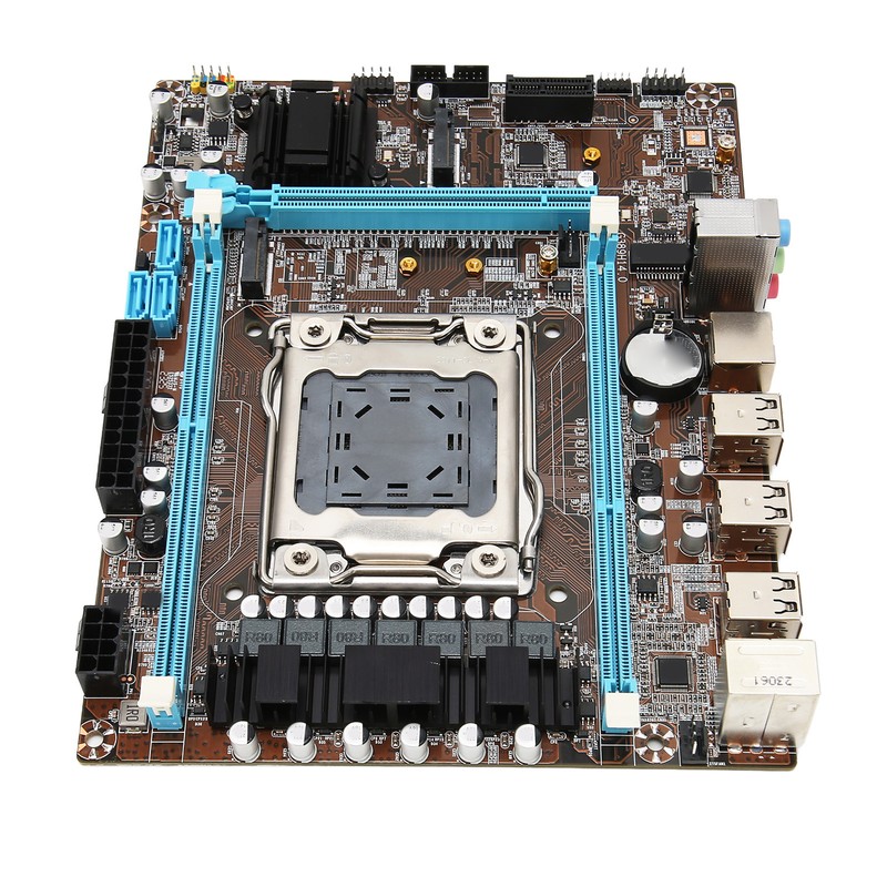 DDR3 Motherboard X79 LGA2011 V1 V2 PCIe 3.0 NVME SATA