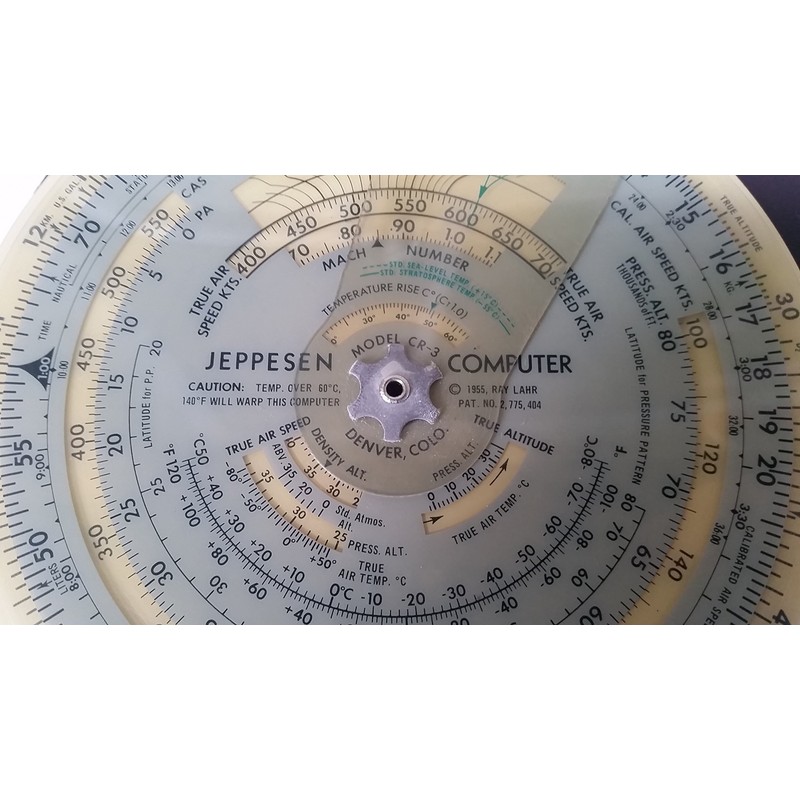 Jeppesen CR-3 Circular Computer (6" Diameter) JS514237