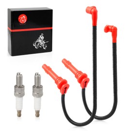 Spark plug & Ignition Coil Wire Cap for Polaris Ranger XP 900 1000 General XP 4 1000 2013-2023 4014032 4014033 4017692 4017693