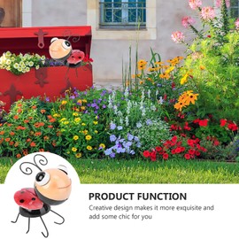 Figura decorativa de metal para jardín, diseño de , para exteriores, para camino, patio, patio trasero