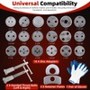 8MILELAKE Disc Brake Caliper Compressor Wind Back Tool 24pc Professional