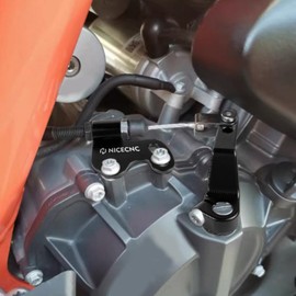 NICECNC Black One Finger Clutch Actuator Arm Lever Compatible with 790 Duke/Adventure/R 2018-2025,890 Duke/Adventure/R 2020-2025, Compatible with Husqvarna Norden 901 2022-2024