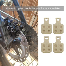 Be In Your Mind 4 Pairs Bicycle Brake Pads Disc Brake Pads Compatible with Magura MT5 MT5E MT7 MT Trail Type 8.1 SH901 M5 M7 Disc Brakes Sintered Metal Bicycle Components