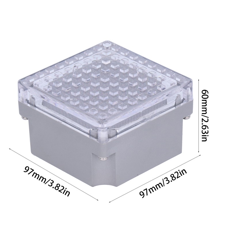 LED Solar Ground Light Outdoor Buried Lamp Landscape Lighting for