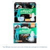 Whisper Ultra Night - Almohadillas sanitarias para mujer, XXXL 20 servilletas