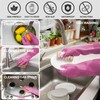 DABOGOSA Mamison 2 Pairs Reusable Waterproof Household Dishwashing Cleaning Rubber