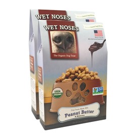 Wet Noses Organic Crunchy Dog Treats – for All Pet Sizes, Breeds – All-Natural Puppy Treat, Senior Dog Snack – 100% Human-Grade – Delicious Chews for Dogs